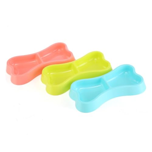 FOMIYES Hundefutter Wassernapf Spender Dual Pet Bowl Set Für Katzen Hunde Form Tragbarer Kunststoff Nicht- FOMIYES Hundefutter Wassernapf Spender Dual Pet Bowl Set Für Katzen Hunde Form Tragbarer Kunststoff Nicht- von FOMIYES