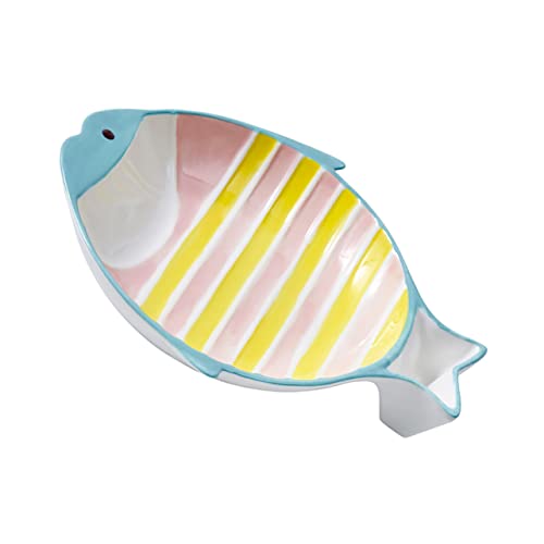 FOMIYES Keramik-futternapf für Haustiere Erhöhte Ränder Fischform Futternapf für Kätzchen Zum Einfachen Füttern und Trinken Haustier-zubehör FOMIYES Keramik-futternapf für Haustiere Erhöhte Ränder Fischform Futternapf für Kätzchen Zum Einfachen Füttern und Trinken Haustier-zubehör von FOMIYES