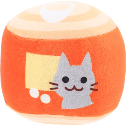 FOMIYES Flauschiges Plüsch-Katzenballspielzeug Weiche Fuzzy-Bälle Integrierte Glocke Für Katzen Interaktives Kauspielzeug Für Katzen Und Kätzchen Im Innenbereich von FOMIYES