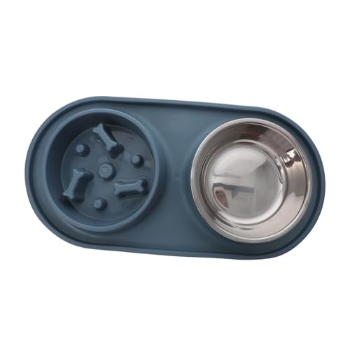 FOMIYES Wasserspender Für Haustiere – Doppelnapf Mit Langsamer Fütterung – Design Hundenapf Für Welpen Und Katzen Lösung Gegen Verdauungsstörungen Und Gesunde Ernährung FOMIYES Wasserspender Für Haustiere – Doppelnapf Mit Langsamer Fütterung – Design Hundenapf Für Welpen Und Katzen Lösung Gegen Verdauungsstörungen Und Gesunde Ernährung von FOMIYES