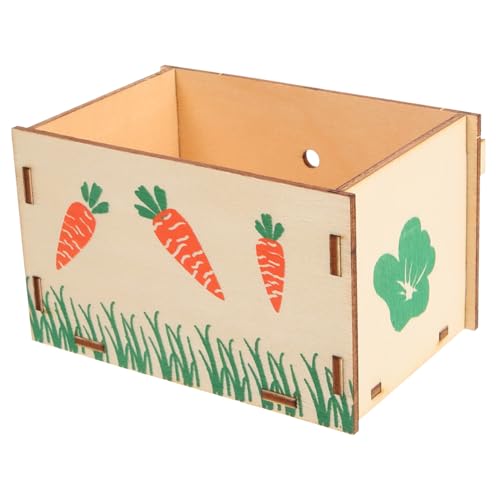 FOMIYES Futternapf Für Hamster Hase Heuhalter Freistehende Heukrippe Aus Holz Für Haustiere Holzregal Aus Kaninchenheuraufe Heubehälter Für Kaninchen Häschen-Feeder Hölzern Rennmaus 2 in 1 FOMIYES Futternapf Für Hamster Hase Heuhalter Freistehende Heukrippe Aus Holz Für Haustiere Holzregal Aus Kaninchenheuraufe Heubehälter Für Kaninchen Häschen-Feeder Hölzern Rennmaus 2 in 1 von FOMIYES