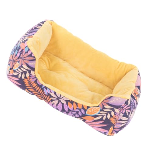 FOMIYES Hundebett Für Winter Dicke Weiche Und Waschbare Haustiermatte Mit Plüschiger Innenseite Für Kleine Und Mittlere Hunde Katzen Und Andere Haustiere Gelb FOMIYES Hundebett Für Winter Dicke Weiche Und Waschbare Haustiermatte Mit Plüschiger Innenseite Für Kleine Und Mittlere Hunde Katzen Und Andere Haustiere Gelb von FOMIYES