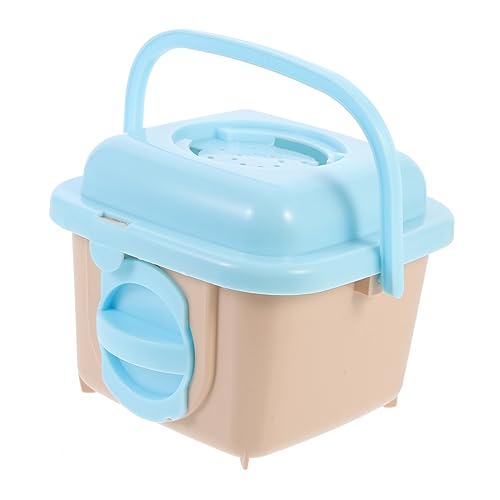 FOMIYES Tragbare Mini Meerschweinchen Träger Reise Hamster Box 13x14x10cm Kunststoff Haustier Nest von FOMIYES