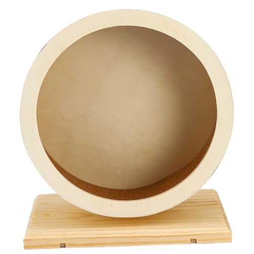 FOMIYES Haustier-übungsrad Aus Holz Stummes Laufrad Für Meerschweinchen Hamsterspielzeug FOMIYES Haustier-übungsrad Aus Holz Stummes Laufrad Für Meerschweinchen Hamsterspielzeug von FOMIYES