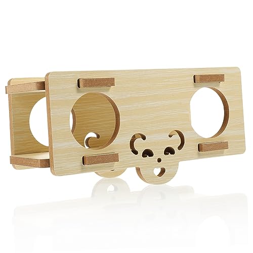 FOMIYES Charmantes Hamsterversteck Aus Holz Nest Tunnel Zubehör Haustierspielzeug Unterhaltung Für Hamster Meerschweinchen FOMIYES Charmantes Hamsterversteck Aus Holz Nest Tunnel Zubehör Haustierspielzeug Unterhaltung Für Hamster Meerschweinchen von FOMIYES