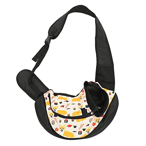 FOMIYES Haustier Ausflug Umhängetasche Welpen Umhängetasche Atmungsaktive Hund Sling für Outdoor FOMIYES Haustier Ausflug Umhängetasche Welpen Umhängetasche Atmungsaktive Hund Sling für Outdoor von FOMIYES