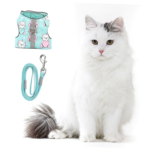 FOMIYES Haustier Katzengeschirr reflektierende Westen Laufweste für Katzen Tanktops Muskelshirt Haustier Geschirr Haustier-Geschirr-Leine Kätzchen Jacke einstellen Gürtel Gurt Polyester FOMIYES Haustier Katzengeschirr reflektierende Westen Laufweste für Katzen Tanktops Muskelshirt Haustier Geschirr Haustier-Geschirr-Leine Kätzchen Jacke einstellen Gürtel Gurt Polyester von FOMIYES