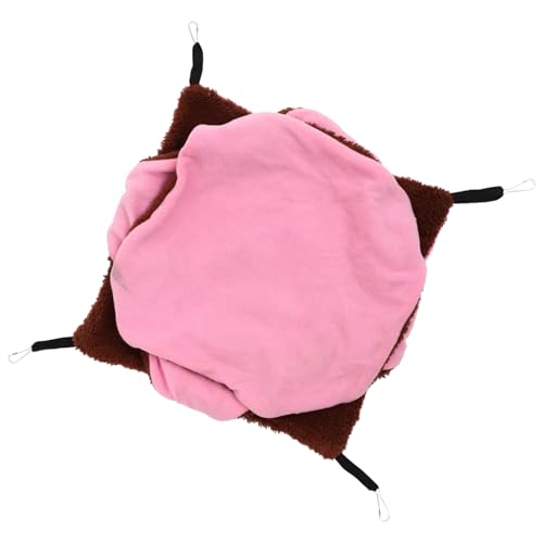 FOMIYES Meerschweinchennest Hamster-hängematte Für Käfig Chinchilla-Bett Eichhörnchen-ruheplatz Kratz- Und Atmungsaktiv FOMIYES Meerschweinchennest Hamster-hängematte Für Käfig Chinchilla-Bett Eichhörnchen-ruheplatz Kratz- Und Atmungsaktiv von FOMIYES
