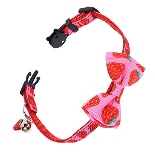 FOMIYES Elegantes Tragbares Hundehalsband Verschleißfestes Kätzchenhalsband Mit Schleife Wiederverwendbares Welpenzubehör Für Weihnachtsfeiern FOMIYES Elegantes Tragbares Hundehalsband Verschleißfestes Kätzchenhalsband Mit Schleife Wiederverwendbares Welpenzubehör Für Weihnachtsfeiern von FOMIYES