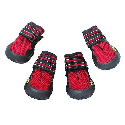 FOMIYES Laufschuhe Für Hunde Outdoor-hundestiefel Mesh-hundeschuhe Pfoten Für Hunde FOMIYES Laufschuhe Für Hunde Outdoor-hundestiefel Mesh-hundeschuhe Pfoten Für Hunde von FOMIYES