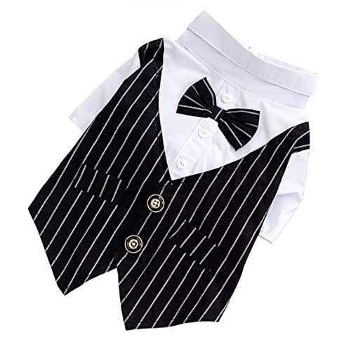 FOMIYES Eleganter Haustieranzug – Kleid Im Gentleman-Stil – Hundeanzug Für Besondere Anlässe Komfort Und Stil Kombiniert FOMIYES Eleganter Haustieranzug – Kleid Im Gentleman-Stil – Hundeanzug Für Besondere Anlässe Komfort Und Stil Kombiniert von FOMIYES