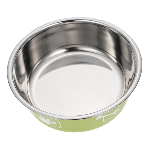 FOMIYES Großer Hundenapf Aus Silikon – Basis Aus Edelstahl Hundefutterbehälter Wassernapf für Hunde FOMIYES Großer Hundenapf Aus Silikon – Basis Aus Edelstahl Hundefutterbehälter Wassernapf für Hunde von FOMIYES