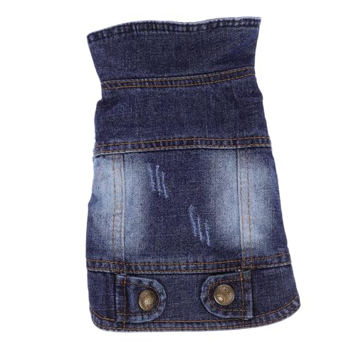 FOMIYES Jeans Hundehose mit Riemen Overall Kleidung Bekleidung für Bichon Pudel Haustier Band von FOMIYES