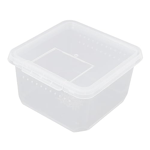 FOMIYES Mini-futterbox Für Reptilien Spinnengehege Für Springspinnen Reptilienzubehör Belüfteter Spinnenhalterbehälter FOMIYES Mini-futterbox Für Reptilien Spinnengehege Für Springspinnen Reptilienzubehör Belüfteter Spinnenhalterbehälter von FOMIYES