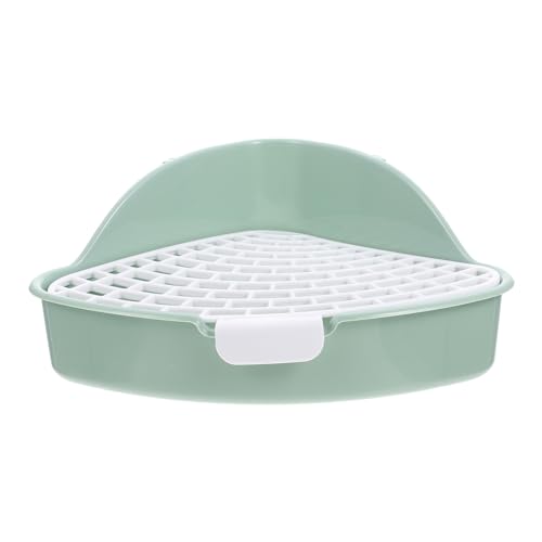 FOMIYES Kaninchentoilette Käfigreiniger Für Meerschweinchen Hamsterkäfigreiniger Kunststoffpalette Häschen-töpfchen-ecktoilette Kleine Haustiertoilette Hasenstreu Hasenkäfig Liefern FOMIYES Kaninchentoilette Käfigreiniger Für Meerschweinchen Hamsterkäfigreiniger Kunststoffpalette Häschen-töpfchen-ecktoilette Kleine Haustiertoilette Hasenstreu Hasenkäfig Liefern von FOMIYES
