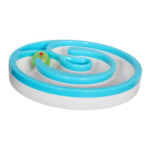 FOMIYES Katze Plattenspieler Spielzeug Katzenspur Sportspielzeug Bälle Für Katzen Katzenminze-Produkte Kätzchen Bälle Kätzchen Spielzeug Cat Laufrolle Lustige Katze Abs Haustier Trackball FOMIYES Katze Plattenspieler Spielzeug Katzenspur Sportspielzeug Bälle Für Katzen Katzenminze-Produkte Kätzchen Bälle Kätzchen Spielzeug Cat Laufrolle Lustige Katze Abs Haustier Trackball von FOMIYES