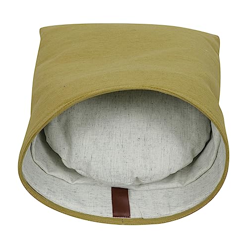 FOMIYES Katze Schlafsack Katzensachen Haustiernest Hauskatze Katzenbett Welpe Hundebett Katzenhöhle Haustierzubehör warm halten warmes Bett Zelt Katzennest Hündchen Äußere Baumwolle von FOMIYES