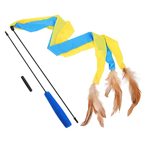 FOMIYES Katzen-Teaser Katze spielt Stock Kleines Kauspielzeug für Hunde Spielzeuge Interaktiver Katzenteaser Stockspielzeug für Haustiere Haustier Katze Zauberstab Katzenstock Flanell FOMIYES Katzen-Teaser Katze spielt Stock Kleines Kauspielzeug für Hunde Spielzeuge Interaktiver Katzenteaser Stockspielzeug für Haustiere Haustier Katze Zauberstab Katzenstock Flanell von FOMIYES