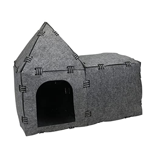 FOMIYES Helles Multifunktionales Katzenbett Katzentunnel Tunnel Für Haustiernest von FOMIYES