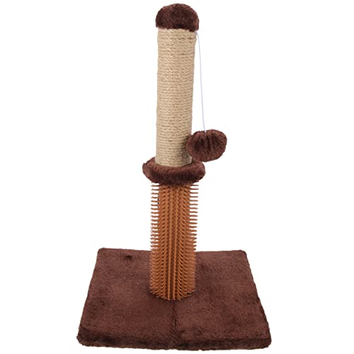 FOMIYES Katzenspielzeug Kratzbaum Aus Natürlichem Sisal Sisalpfosten Für Kätzchen Vertikaler Kätzchenkratzer Kratzbaum Für Katzen Kätzchen Spielzeug Rakelboden Plüsch Katzenzubehör Drinnen FOMIYES Katzenspielzeug Kratzbaum Aus Natürlichem Sisal Sisalpfosten Für Kätzchen Vertikaler Kätzchenkratzer Kratzbaum Für Katzen Kätzchen Spielzeug Rakelboden Plüsch Katzenzubehör Drinnen von FOMIYES