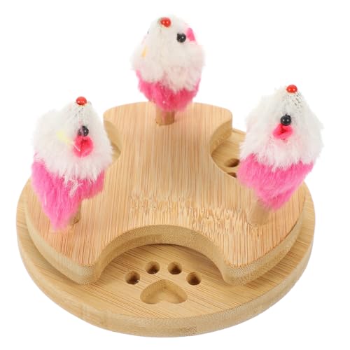 FOMIYES Interessantes Katzenspielzeug Mit Drehteller Für Kätzchen Kratzbrett Für Katzen Im Innenbereich Zufällige Farbe FOMIYES Interessantes Katzenspielzeug Mit Drehteller Für Kätzchen Kratzbrett Für Katzen Im Innenbereich Zufällige Farbe von FOMIYES