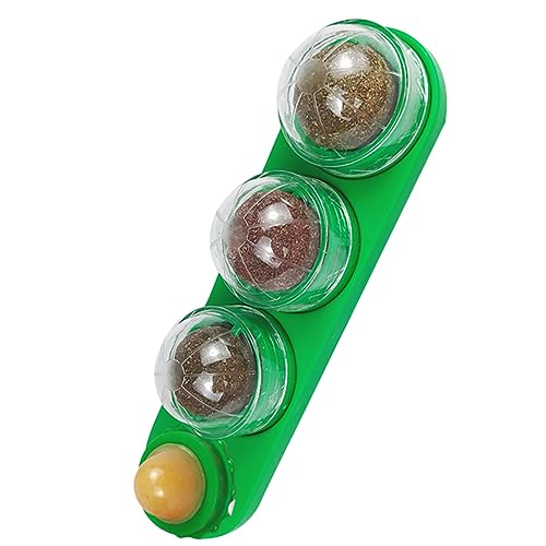 FOMIYES Katzen-backenzahnspielzeug Bälle Für Katzen Mintbälle Spielzeug Haustierspielzeug Zum Kratzen Grün FOMIYES Katzen-backenzahnspielzeug Bälle Für Katzen Mintbälle Spielzeug Haustierspielzeug Zum Kratzen Grün von FOMIYES