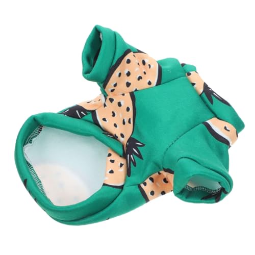 FOMIYES Hundejacke Warm Und Für Kleine Hunde Kuscheliges -Outfit Mit Cartoon-Print Für Und Aktivitäten Im Winter von FOMIYES