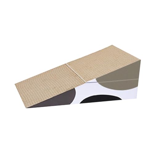FOMIYES Katzenkratzbrett Wellpapier Scratcher Für Katzen Scratch Pad Ruheplatz Dreieckiges Design FOMIYES Katzenkratzbrett Wellpapier Scratcher Für Katzen Scratch Pad Ruheplatz Dreieckiges Design von FOMIYES