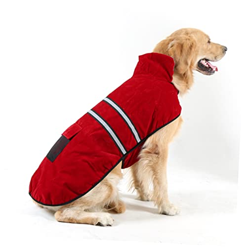 FOMIYES Jacke süße hundekleidung entzückende Hundekleidung Golden Retriever kleine Tasche Haustierkleidung welpen Warmer Mantel Hundemantel Winter Baumwollmantel Reflektierendes Band rot FOMIYES Jacke süße hundekleidung entzückende Hundekleidung Golden Retriever kleine Tasche Haustierkleidung welpen Warmer Mantel Hundemantel Winter Baumwollmantel Reflektierendes Band rot von FOMIYES
