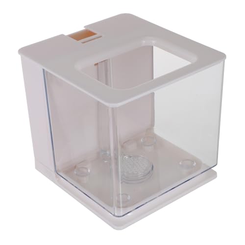 FOMIYES Mini-Aquarium Automatisch Sauberes Acryl-fischglas für Aquarien-zuchtbox von FOMIYES