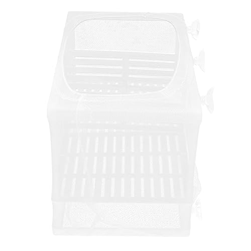 FOMIYES Netz-inkubator Zur Fischzucht 26 X 15 X 18 cm Mit 4 Tassen Polyesternetz Für Aquarien Zufälliger Stil von FOMIYES