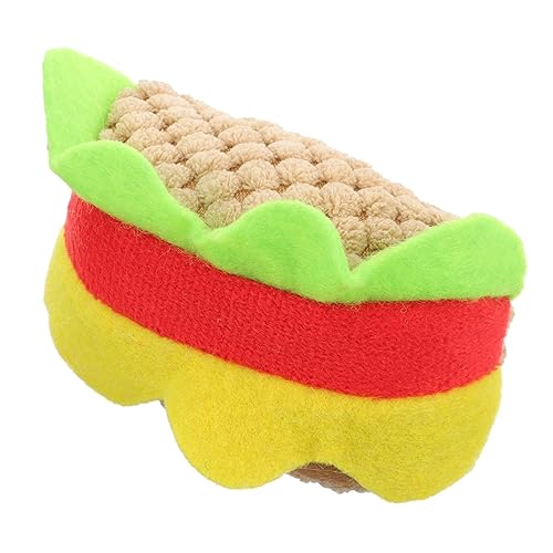 FOMIYES Süßes Plüsch-hundespielzeug Im Burger-Design Kauspielzeug Für Kleine Hunde Zum Spielen Und Zahnpflege Langlebig Und Sicher Für Welpen von FOMIYES