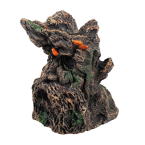 Reptilien Meiden Baumhöhlen Schleichtiere Harz Frisches Wasser Ältere Fütterungsbox von FOMIYES