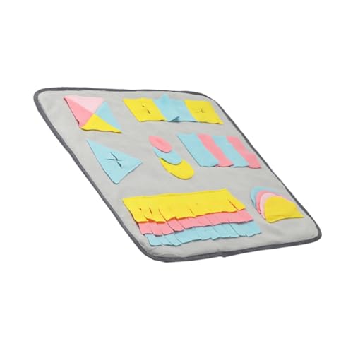 FOMIYES Schnüffelmatte Für Häschen 50 X 50 cm Zum Langsamen Fressen Zum Verstecken Von Futter Zum Training Von Welpen Feiner Plüsch Waschmaschinenfestes Design FOMIYES Schnüffelmatte Für Häschen 50 X 50 cm Zum Langsamen Fressen Zum Verstecken Von Futter Zum Training Von Welpen Feiner Plüsch Waschmaschinenfestes Design von FOMIYES