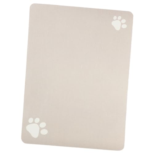 FOMIYES Futtermatte für Haustiere Katzen-/hundefutter-/wassernapf-unterlage Saugfähige Unterlage Wiederverwendbar 30 X 40 cm Leicht Zu Reinigen von FOMIYES