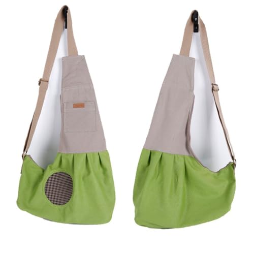 FOMIYES Tragetasche Für Hunde Canvas Grün 60 X 50 X 19 cm Tasche Für Schlüssel von FOMIYES