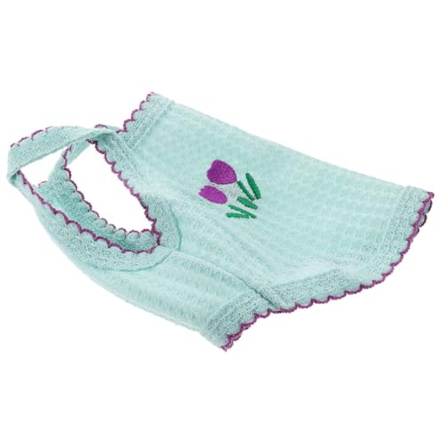 FOMIYES Sommer-Hundeweste - Atmungsaktive Haustierweste Welpenkleidung Mit Stickerei Weich Und Leicht Größe L (Grün) von FOMIYES