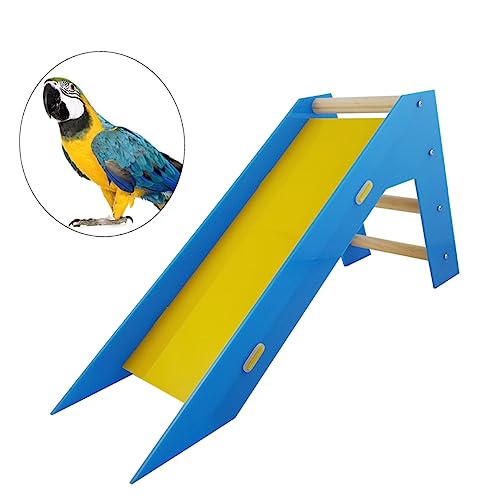 FOMIYES Papagei Lernspielzeug Vogel Kletterrutsche Spielzeug Hamster Kletterspielzeug Sicher für Nymphensittich Sittich von FOMIYES