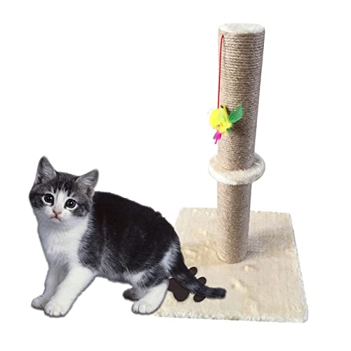 FOMIYES Beige Katzenspielzeug Katze Kätzchen Baumständer Stabile Kratzbretter Indoor Katze Klettergerüst Heimtierbedarf FOMIYES Beige Katzenspielzeug Katze Kätzchen Baumständer Stabile Kratzbretter Indoor Katze Klettergerüst Heimtierbedarf von FOMIYES