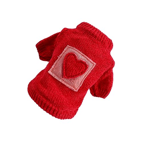 FOMIYES Warmer Hundepullover mit Herzmuster für Besondere Anlässe FOMIYES Warmer Hundepullover mit Herzmuster für Besondere Anlässe von FOMIYES