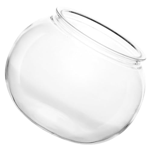FOMIYES Transparentes Kugelaquarium Aus Robustem Kunststoff Vielseitiger Fischbehälter Für Goldfische Garnelen Und Pflanzen Für Zuhause Und Büro von FOMIYES
