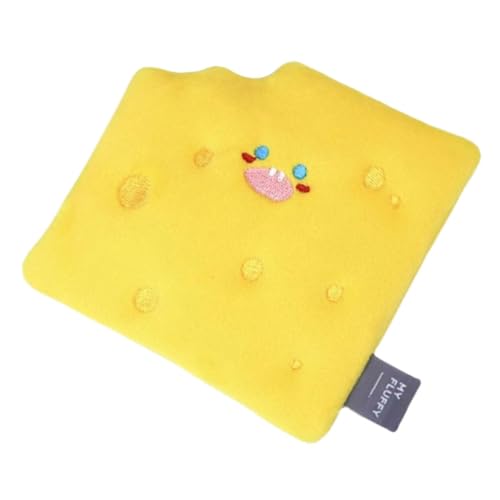 FOMIYES Hergestellt Aus Hochwertigem Plüsch Schnüffelmatte Für Welpen Schnüffelkissen Für Haustiere Quietschende Futtermatte Für Welpen Käseförmiges 12 X 11 cm Großes Spielzeug FOMIYES Hergestellt Aus Hochwertigem Plüsch Schnüffelmatte Für Welpen Schnüffelkissen Für Haustiere Quietschende Futtermatte Für Welpen Käseförmiges 12 X 11 cm Großes Spielzeug von FOMIYES