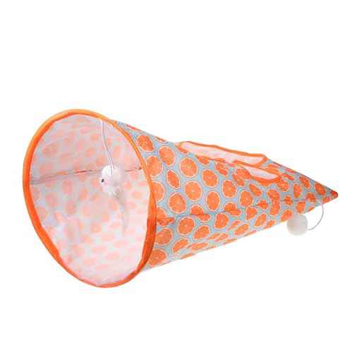 FOMIYES Verspieltes Katzenspielzeug Katzentunneltasche Haustiertunnelspielzeug Katzentunnelröhre für Die Spielzeit Von Haustieren von FOMIYES