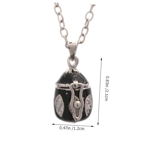 FOMIYES Vintage Wassertröpfchen Anhänger Kette Memorial Aschebehälter Rostfrei Langlebig Gedenkschmuck für Haustierasche und Kleine Andenken von FOMIYES