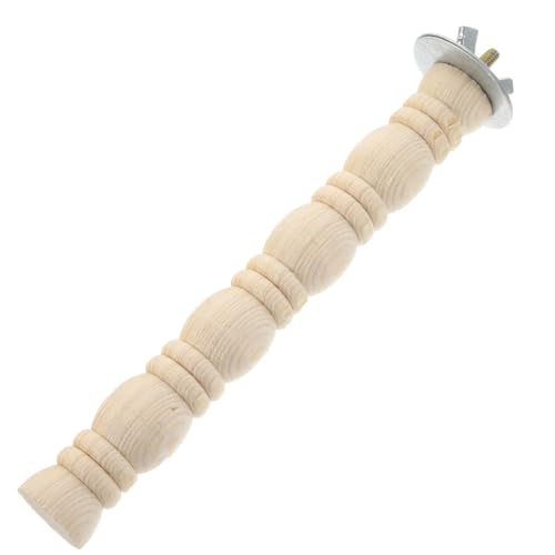 FOMIYES Vogelstange Für Papageien Holz-papageienstangenständer Papageien-schleifstab Vogelbaum-Spielzeug Sittichkäfig-zubehör Naturholz-sitzstange Für Vögel von FOMIYES