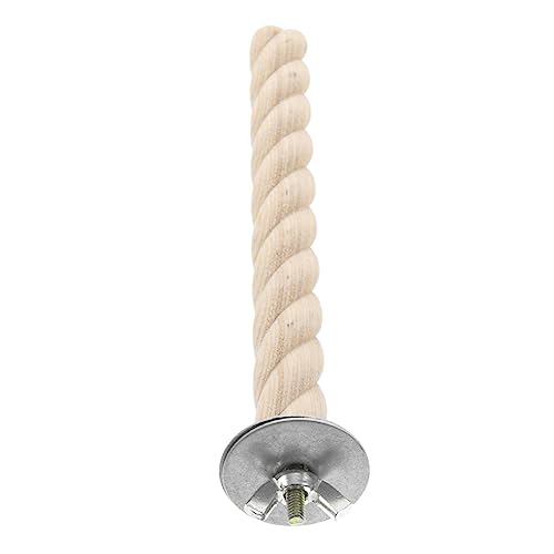 FOMIYES Holz Sittich Barsch Vogel Käfig Sitzstangen En Papagei Mittelstücke Sticks Papagei Schleifen Stick Spielzeug von FOMIYES