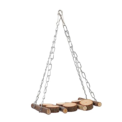 FOMIYES Papageien-schaukelspielzeug Aus Holz Für Sittiche Sicheres Robustes Kauspielzeug Leiter Ruhestange Für Vögel FOMIYES Papageien-schaukelspielzeug Aus Holz Für Sittiche Sicheres Robustes Kauspielzeug Leiter Ruhestange Für Vögel von FOMIYES