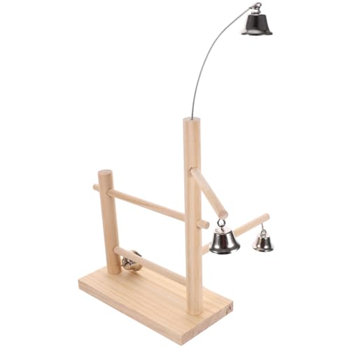FOMIYES Papagei Stand Vogel Spielplatz Spielzeug Holz Barsch Plattform Nymphensittich Spielzeug Vogel Liefert von FOMIYES