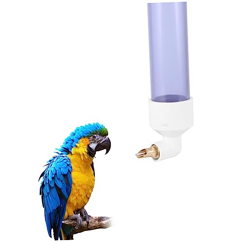 FOMIYES Papagei Wasserflasche Haustier Vogelkäfig Feeder Pin Große Automatische Wasserspender für Vögel von FOMIYES