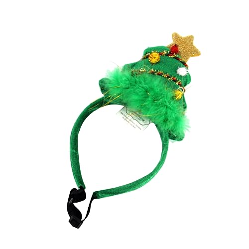 FOMIYES Entzückender Haustier-Haar-Festival-Kopfschmuck Weihnachtshundekostüm Hut-Accessoire FOMIYES Entzückender Haustier-Haar-Festival-Kopfschmuck Weihnachtshundekostüm Hut-Accessoire von FOMIYES